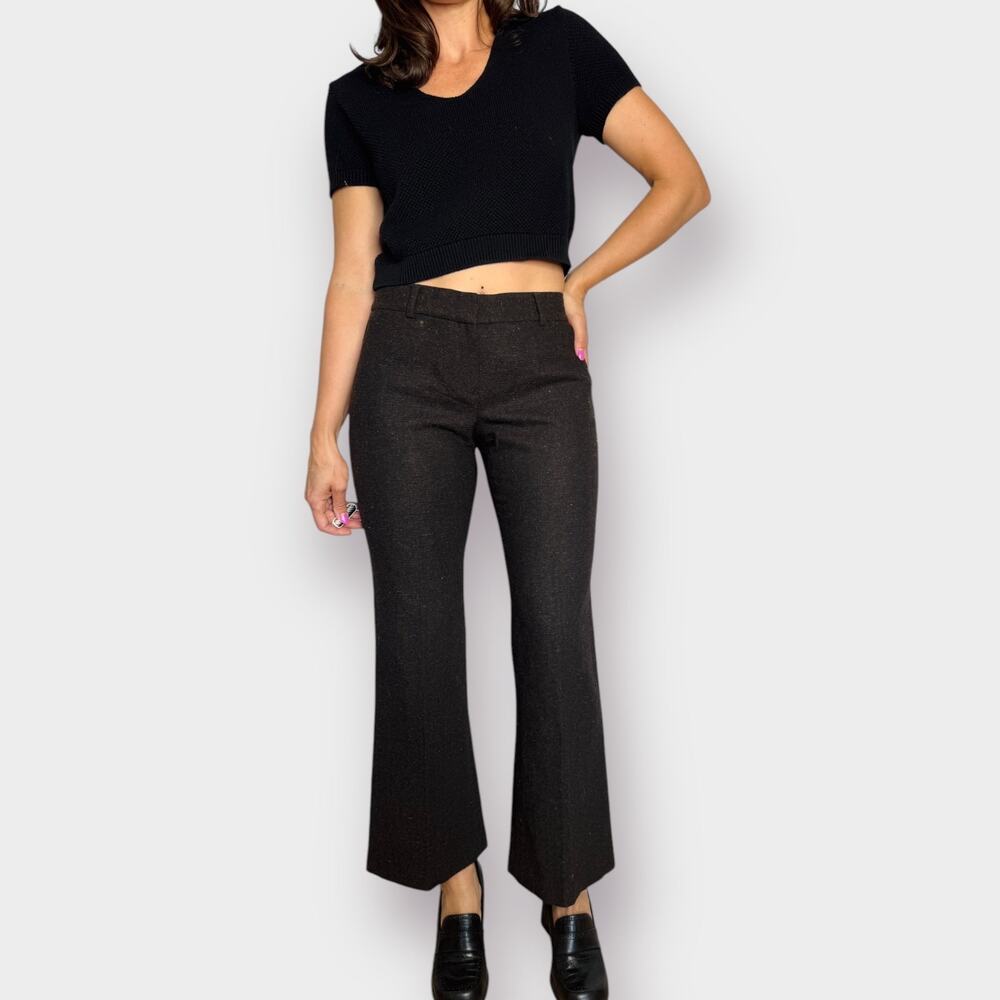 Y2K Theory Wool Flare Pants‎
